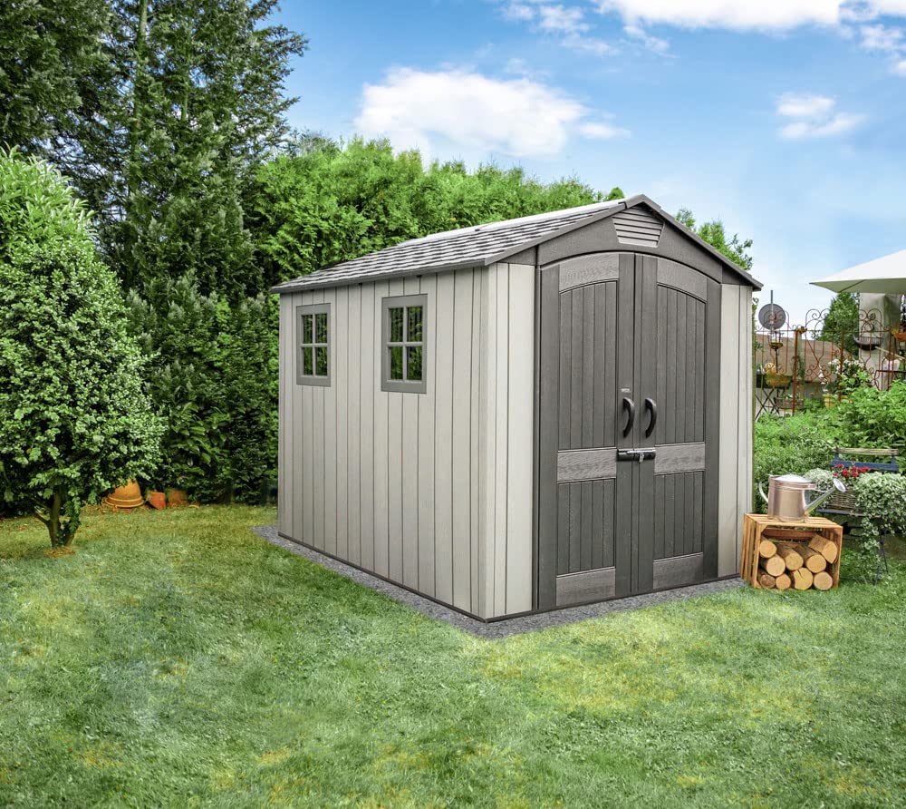 Lifetime 60282 Outdoor Storage Shed, 7 x 12 ft.