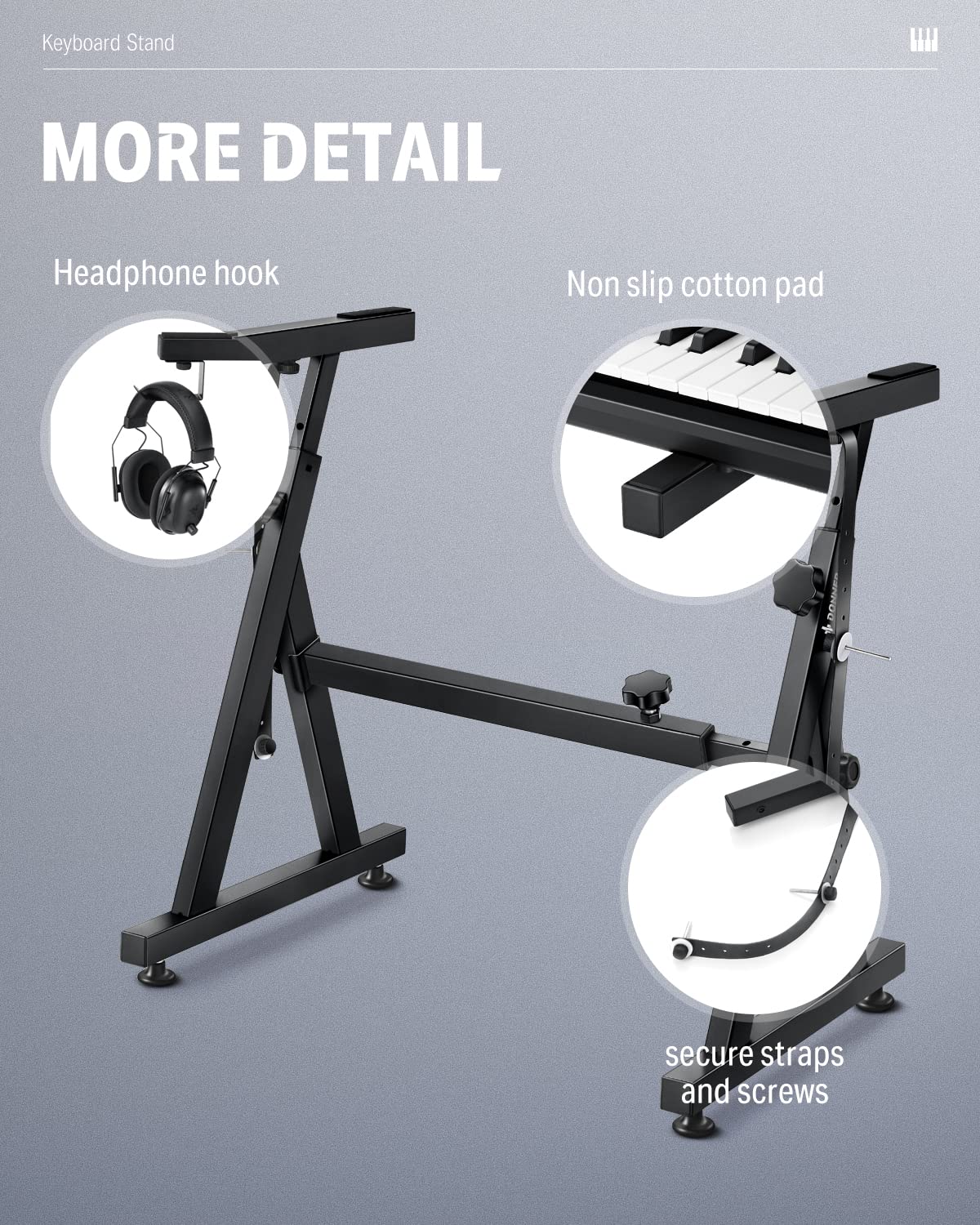 Donner Keyboard Stand Z Style Heavy Duty