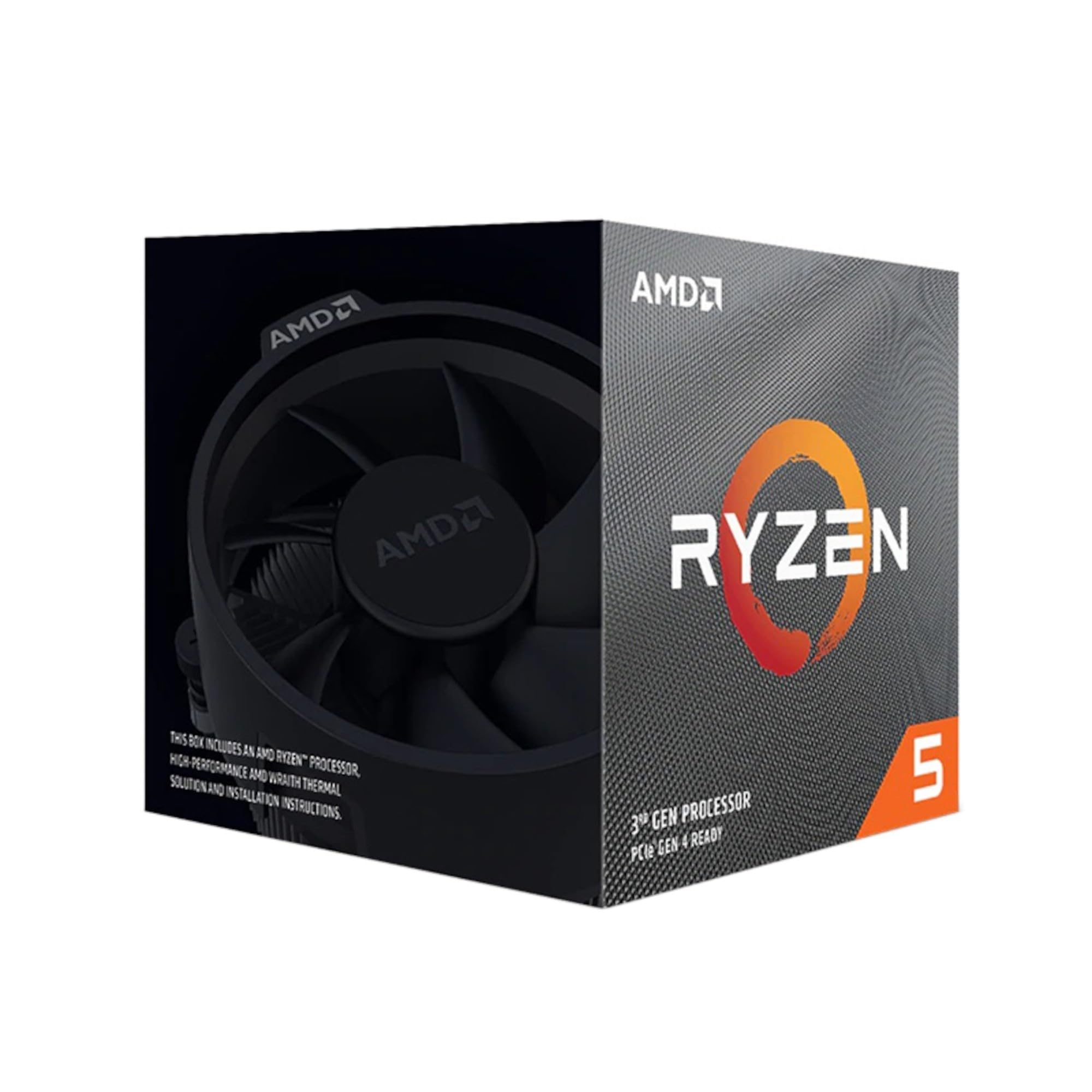 AMD Ryzensets 3 3200G processor (Radeon Vega 8 integrated GPU, 4 cores/4 threads, 65W TDP, AM4 socket, 6MB Cache, up to 4.0 Ghz max boost frequency , wraith stealth cooler)
