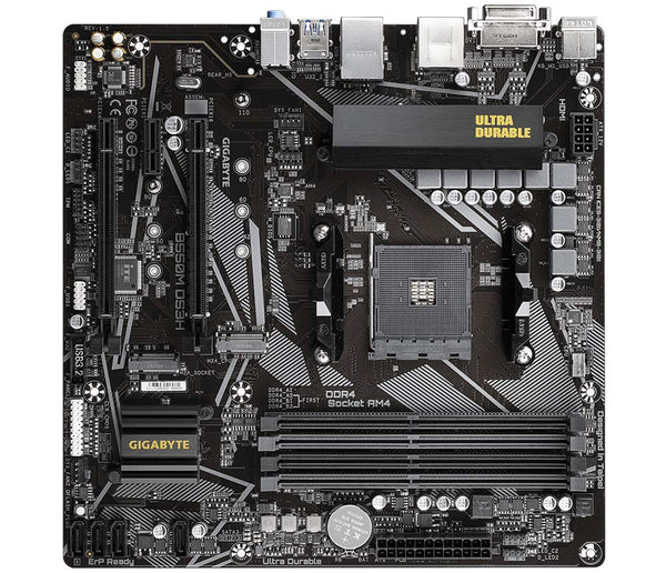 Gigabyte B550 AORUS ELITE V2 Motherboard - Supports AMD Ryzen 5000 Series AM4 CPUs, 12+2 Phases Digital Twin Power Design, up to 4733MHz DDR4 (OC), 2xPCIe 3.0 M.2, 2.5GbE LAN, USB 3.2 Gen1