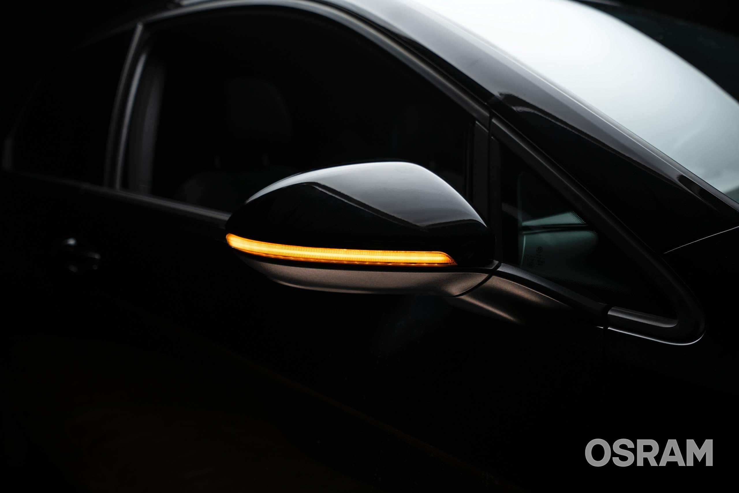 OSRAM LEDriving dynamic LED mirror indicator for Audi A3 8 V, Audi S3 8 V, Audi RS3 8 V - Black Edition