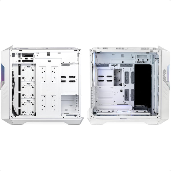 Cooler Master HAF 700 PC Case - Full-Tower, E-ATX Compatible, 5 x Pre-Installed Fans, Rotatable Radiator Bracket, TG Side Panel, Tool-Free Design, ARGB Controller Included
