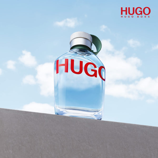 HUGO Man Eau de Toilette, Men's Perfume, Notes of Crispy Green Apple and Fir Balsam, Aromatic Fragrance, Medium Longevity, 200ml