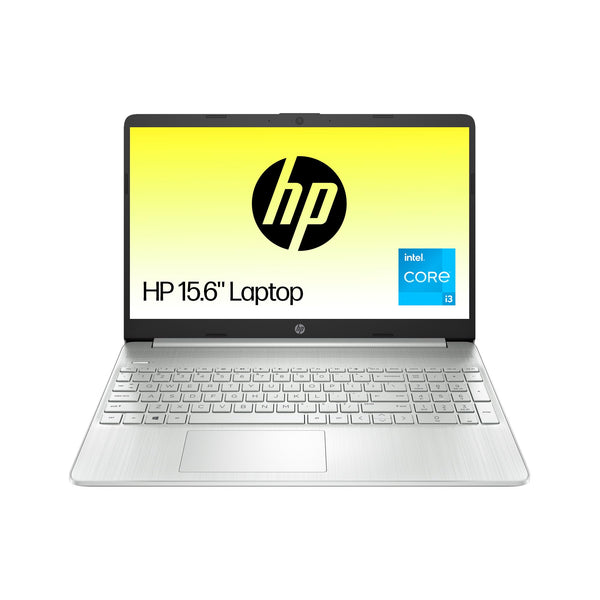 HP 15.6" Laptop | AMD Ryzen 3 7320U Processor | 8 GB RAM | 256 GB SSD | AMD Radeon Graphics | FHD Display | Up to 11hrs 15 mins battery | Win 11 | Dual Speakers | Jet Black | 15-fc0038sa