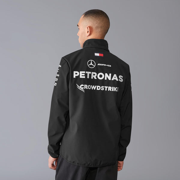 Mercedes AMG Petronas F1 Men's 2024 Team Softshell Jacket