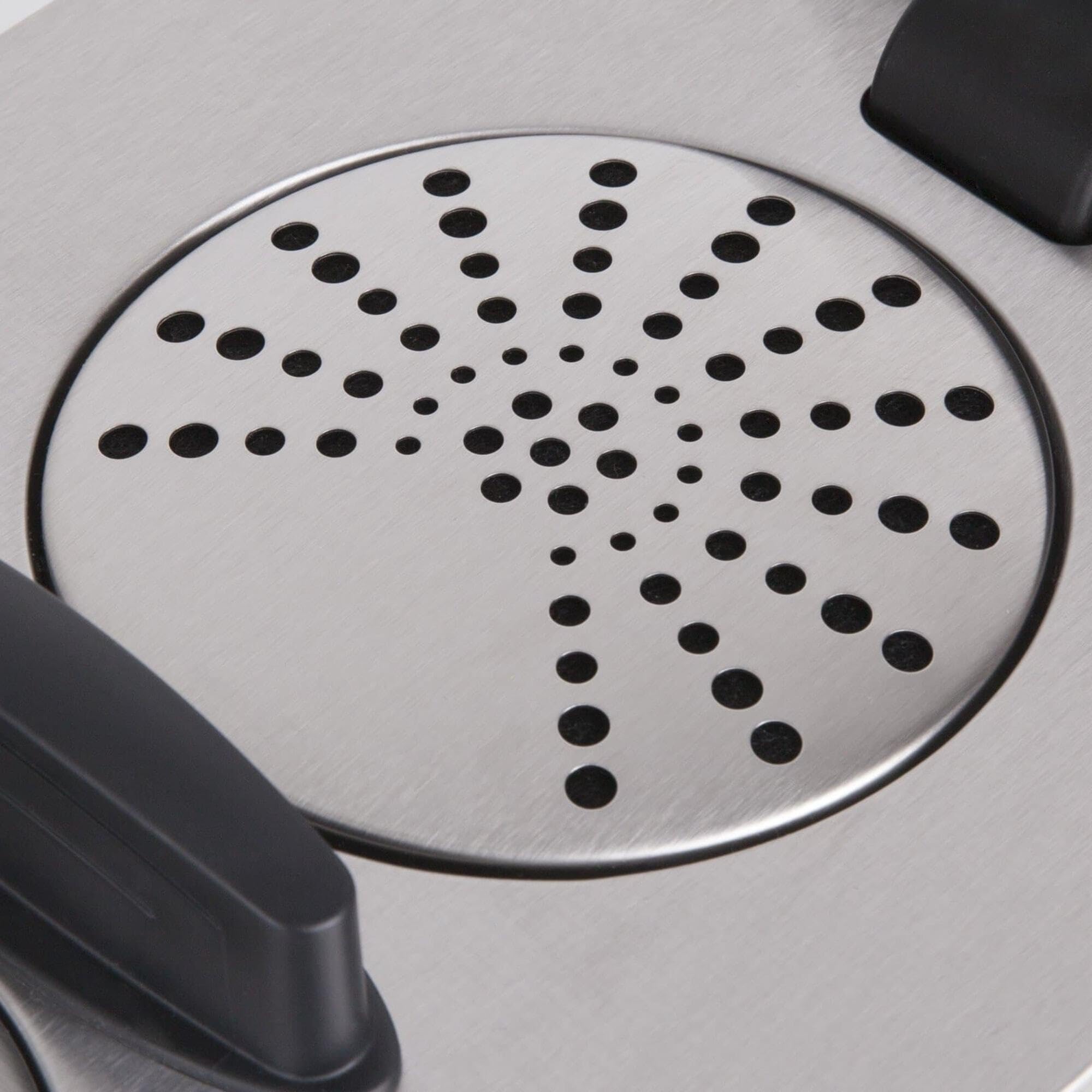 Swan SD6040N 3 Litre Stainless Steel Deep Fat Fryer with Viewing Window and Safety Cut Out, Non-Slip, Easy Clean and Adjustable Temperature Control,