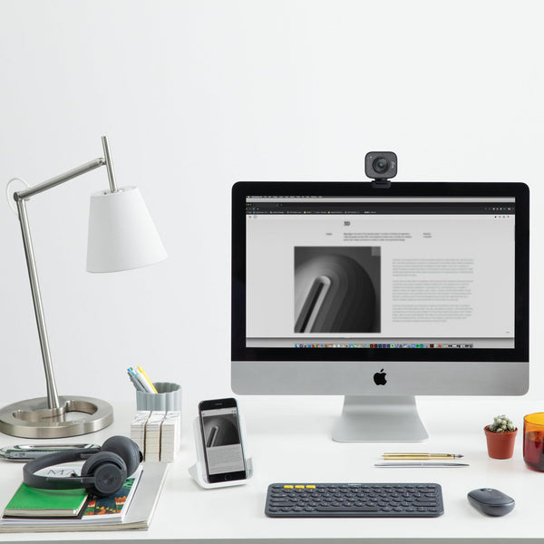 Logitech StreamCam – Live Streaming Webcam for Youtube and Twitch, Full 1080p HD 60fps, USB-C Connection, AI-enabled Facial Tracking, Auto Focus, Vertical Video - GRAPHITE