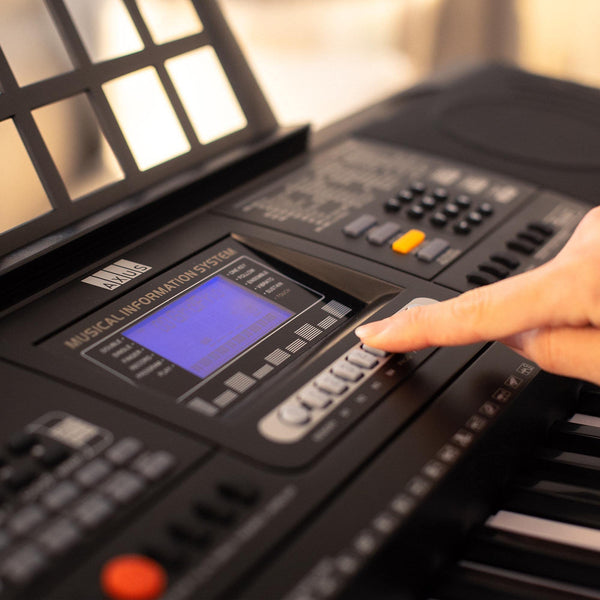 Axus AXD55 88 Key Digital Piano Keyboard with Touch Sensitive Keys, Sustain Pedal and High-Level Features and Functions.