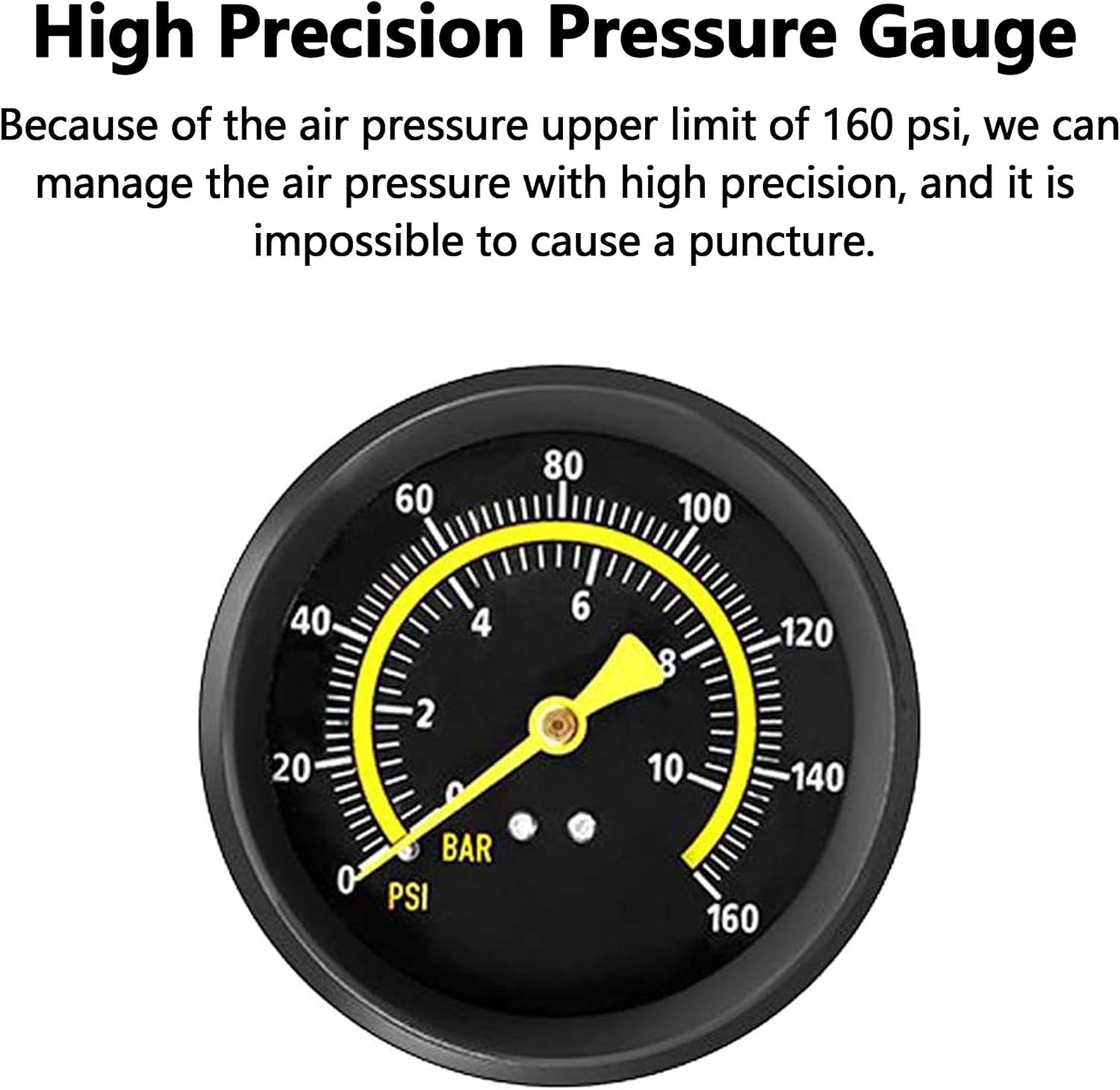 WEIDMAX Double Barrel Foot Pump, Double Cylinder Bike Pump Bike Floor Pump Portable Bicycle Pump Bicycle Tire Pump Road Bike Floor Air Inflator Pump with Pressure Gauge & Smart Valve Head