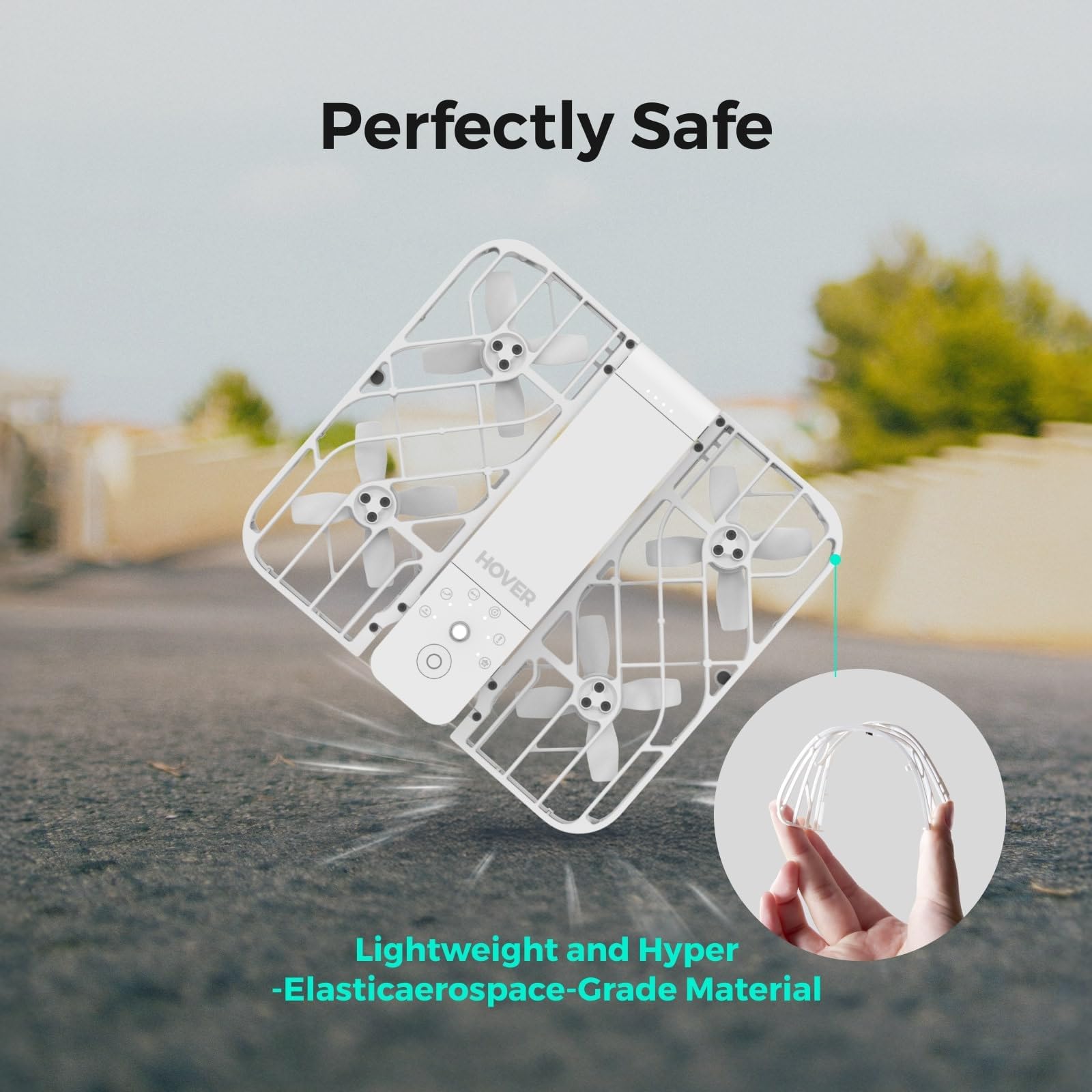 HOVERAir X1 Drone with Camera, Self-Flying Camera Drone with Follow Me Mode, Foldable Mini Drone with HDR Video Capture, Palm Takeoff, Intelligent Flight Paths, Hands-Free Control Black (Combo Plus)