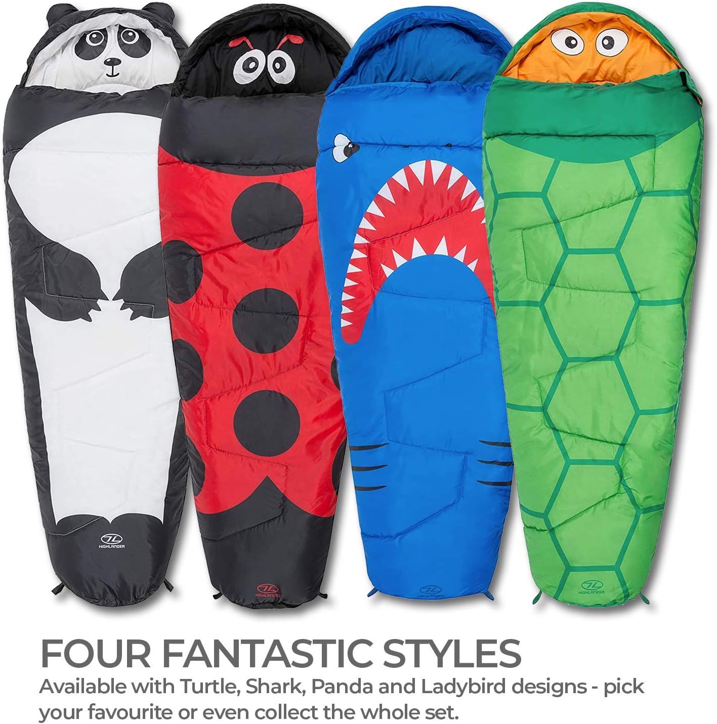 Highlander Creature Sleeping Bag Panda One Size
