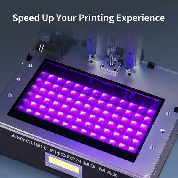 ANYCUBIC Photon Mono M7 Resin 3D Printer, 150mm/h Printing Speed, 10.1” 14K HD Mono Screen Resin Printer with Latest LighTurbo 3.0, Intelligent Assisted Printing System, Printing Size of 223*126*230mm