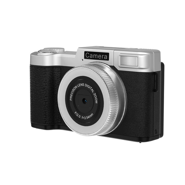 Digital Camera,4K 64MP Cameras for Photography with Beauty Light 180°flip Screen Compact Vlogging photo Camera, 18 Digital Zoom, Adjustable Flashlight