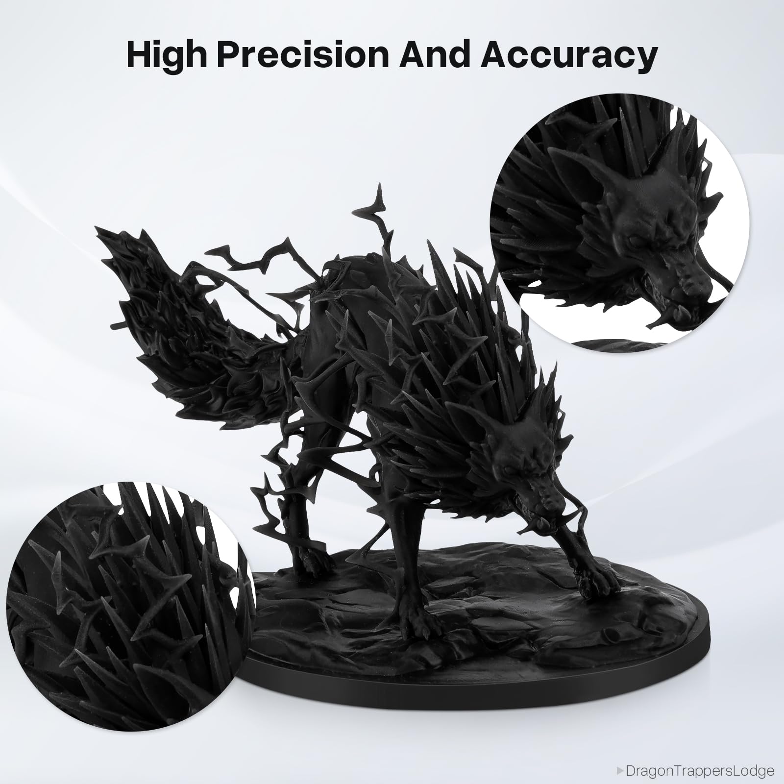 ELEGOO 8K 3D Printer Resin, Standard Photopolymer Resin 405nm UV-Curing Resin, Best for 8K/9K/12K/14K/16K LCD 3D Printer Space Grey 1000G