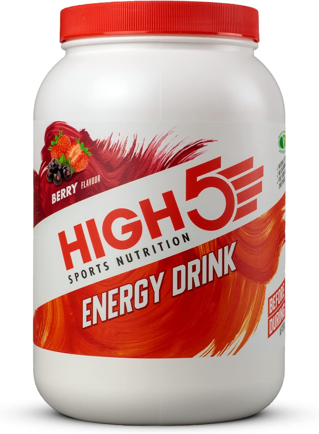 Energy Drink - Electrolytes Sport Energy Drink Powder - Isotonic Drink with 2:1 Fructose - Hydration for Running, Cycling