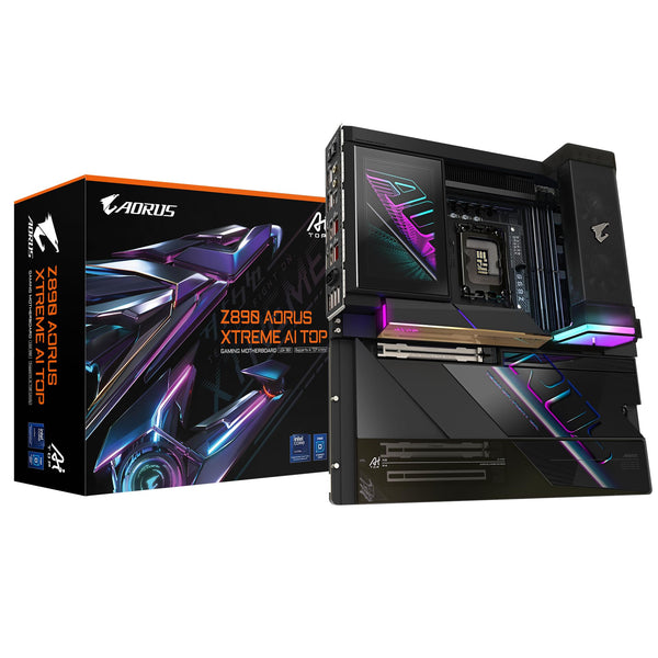 GIGABYTE Z890I AORUS ULTRA Motherboard - Supports Intel Core Ultra (Series 2) CPUs, 8+1+2 phases VRM, up to 8800MHz DDR5 (OC), 1xPCIe 5.0 + 1xPCIe 4.0, Wi-Fi 7, 2.5GbE LAN, Thunderbolt 4