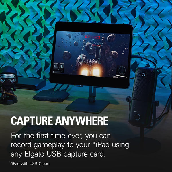 Elgato 4K X – Capture Up to 4K144 with Ultra-Low Latency on PS5|Pro, Xbox Series X|S, Nintendo Switch 2, OBS and More, HDMI 2.1, VRR, HDR10, USB 3.2 Gen 2, for Streaming & Recording, PC|Mac|iPad