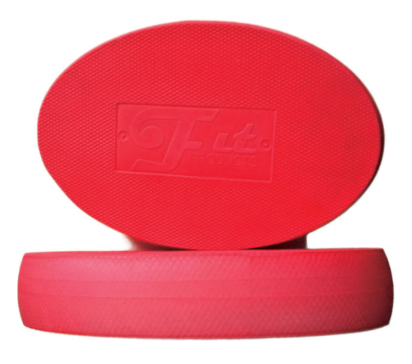 FitProducts Balance Board - Oval Balance Pads, Perfect for physiotherapy, Pilates, yoga, martial arts, core stability training. Made from TPE, Easy to