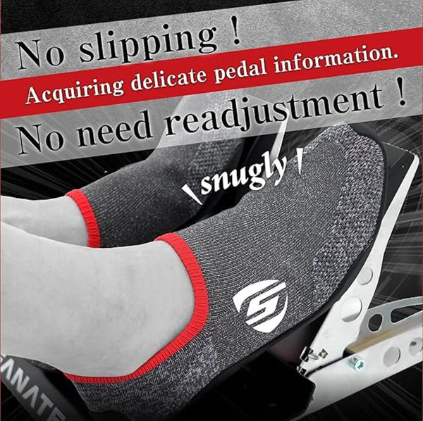 ＳＴＲＡＳＳＥ STRASSE SIM Driving Shoes Racing Shoes Gaming Shoes Grip Comfortable Pedal Work Hankon Steering Wheel Controller Cockpit Racing Game Gran Turismo PS4 PS7 Prestige Red