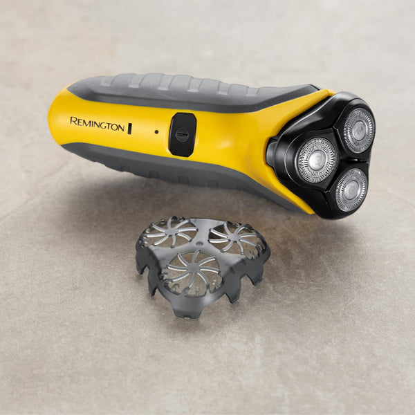 Remington Virtually Indestructible Men's Electric Shaver (Cordless, Wet & Dry, Rotary Shaver, Pop-up Detail Trimmer, 3-Day Stubble Styler Guard, USB Charging, 60-Minute Usage, 4-Hour Charge) PR1855