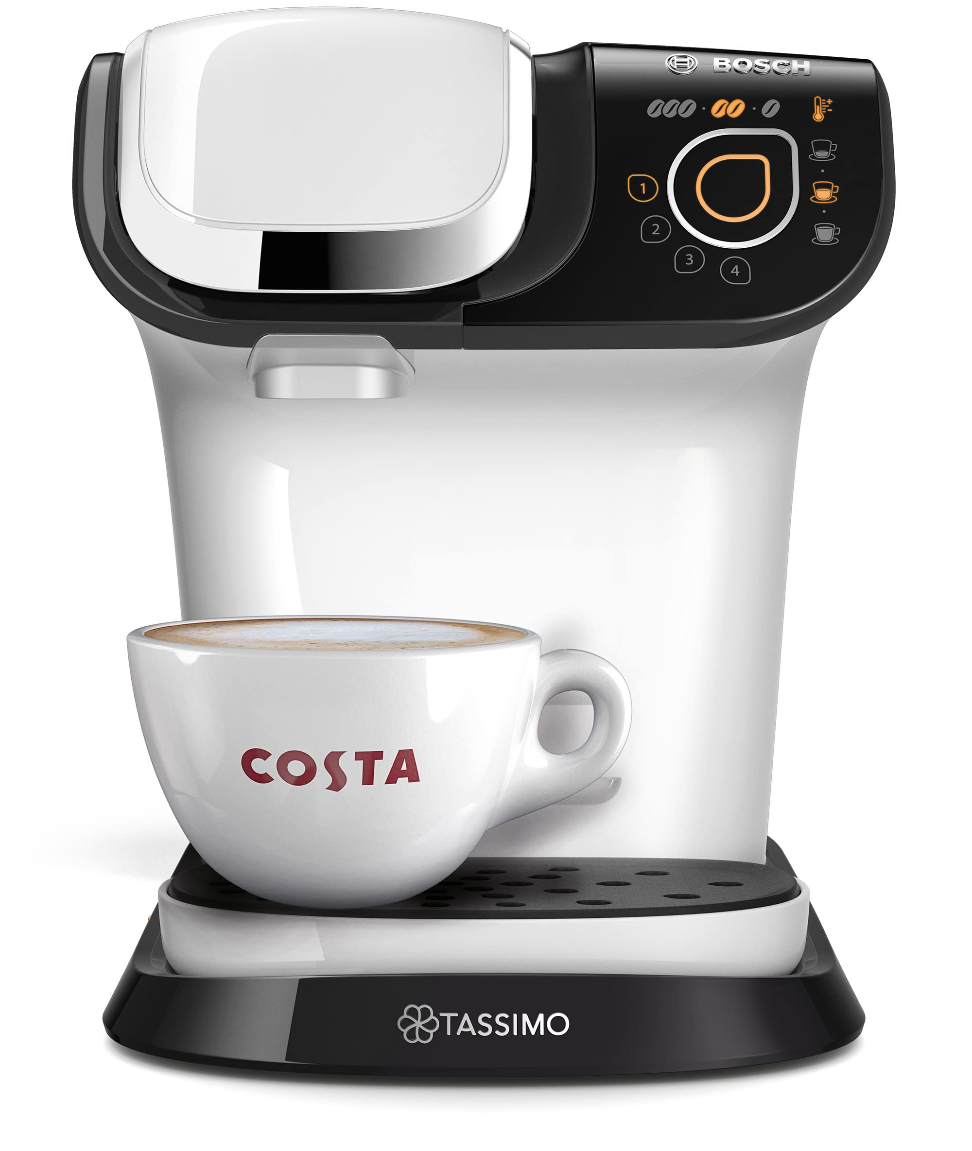 Tassimo My Way 2 TAS6507GB Tassimo Pod Coffee Machine, Cream