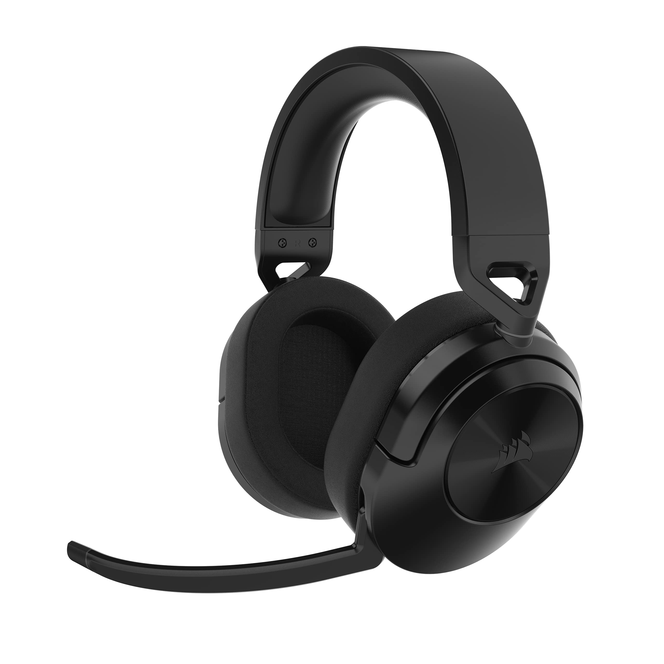 CORSAIR HS55 SURROUND Lightweight Multiplatform Wired Gaming Headset – Dolby 7.1 Surround Sound – iCUE Compatible – PC, Mac, PS5, PS4, Xbox, Nintendo Switch, Mobile – Carbon