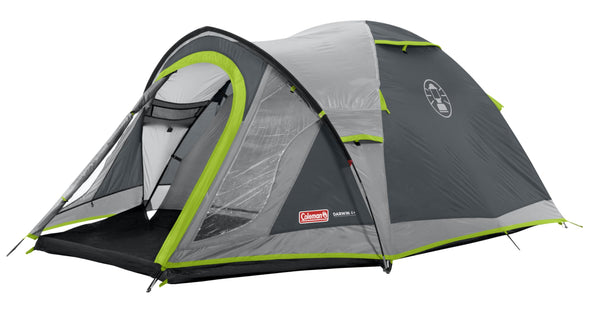Coleman Tent Darwin 2-4 Person | Compact Lightweight Dome Tent | Models with Darkened Bedroom | Camping, Festival and Hiking Tent | 4500mm Waterproof | with Sewn-in Groundsheet