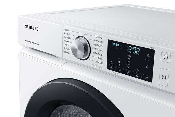 Samsung Series 5 DV80CGC0A0ABEU with OptimalDry and SmartThings, Heat Pump Tumble Dryer, 8kg