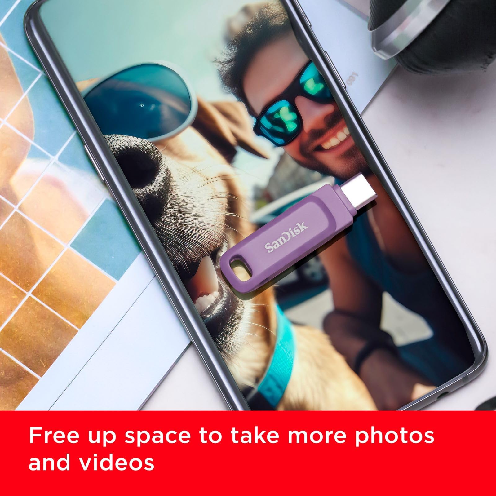 SanDisk Ultra Dual Drive USB flash drive 128 GB USB Type-A/USB Type-C 3.2 Gen 1 (3.1 Gen 1) Black, Silver