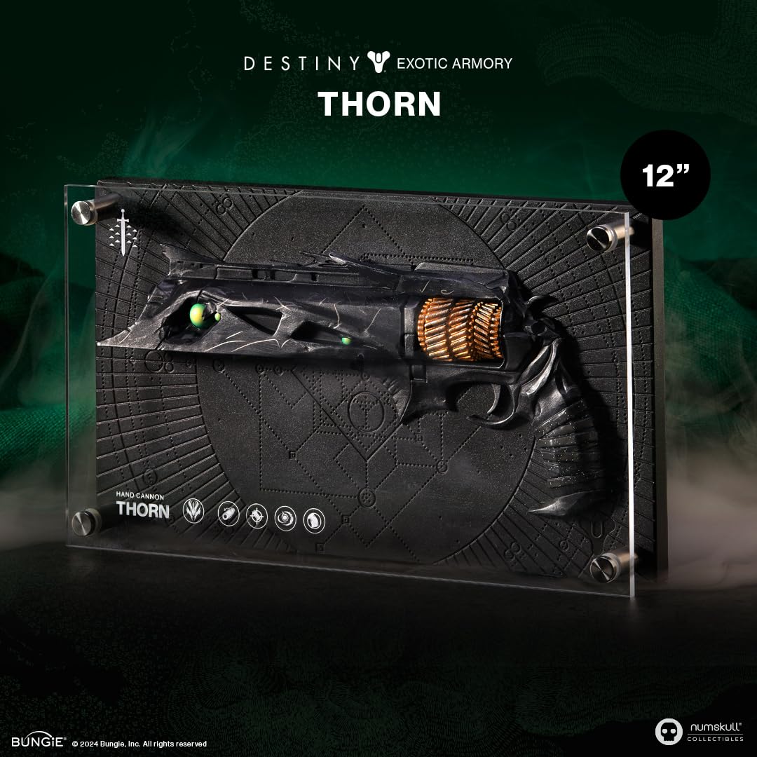 Numskull Gjallarhorn Exotic Weapon Figure 18x7 (45x18cm) Limited Edition Collectible Replica Statue - Official Destiny Merchandise - FPS Sci-Fi Action Video Game Figurine