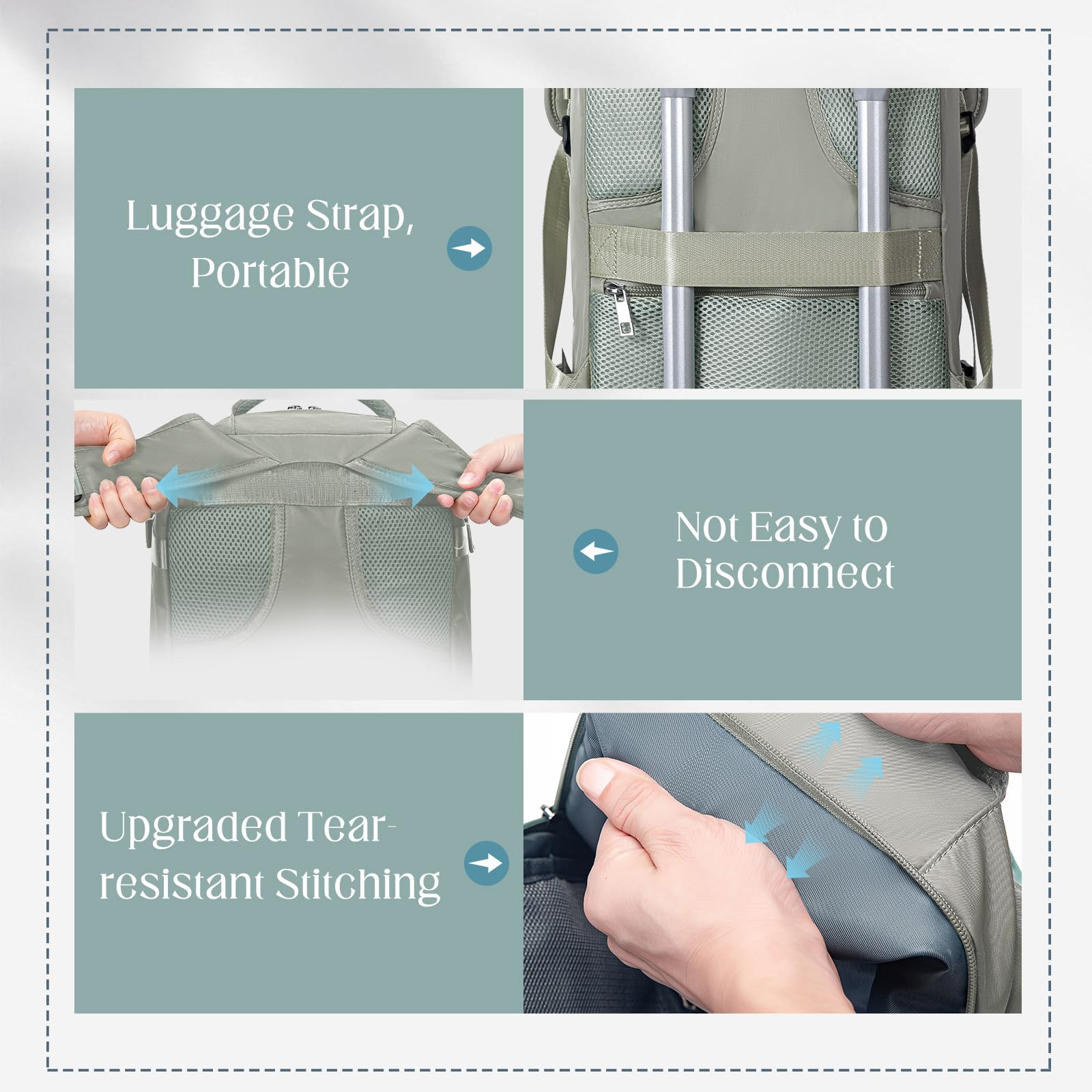 Cabin Bags 40x20x25 for Ryanair, Small Underseat Carry On Travel Backpack Casual Hand Luggage Flight Loptop Bags for Women Men Cabin Size Rucksack