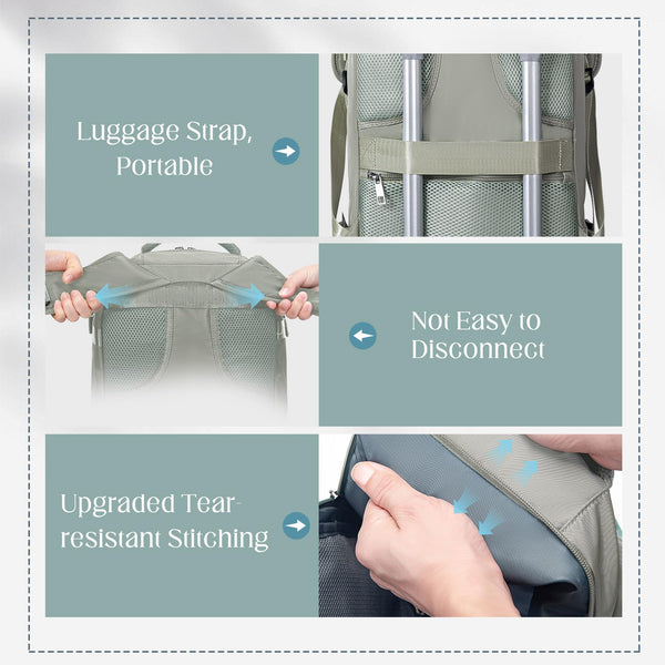 Cabin Bags 40x20x25 for Ryanair, Small Underseat Carry On Travel Backpack Casual Hand Luggage Flight Loptop Bags for Women Men Cabin Size Rucksack