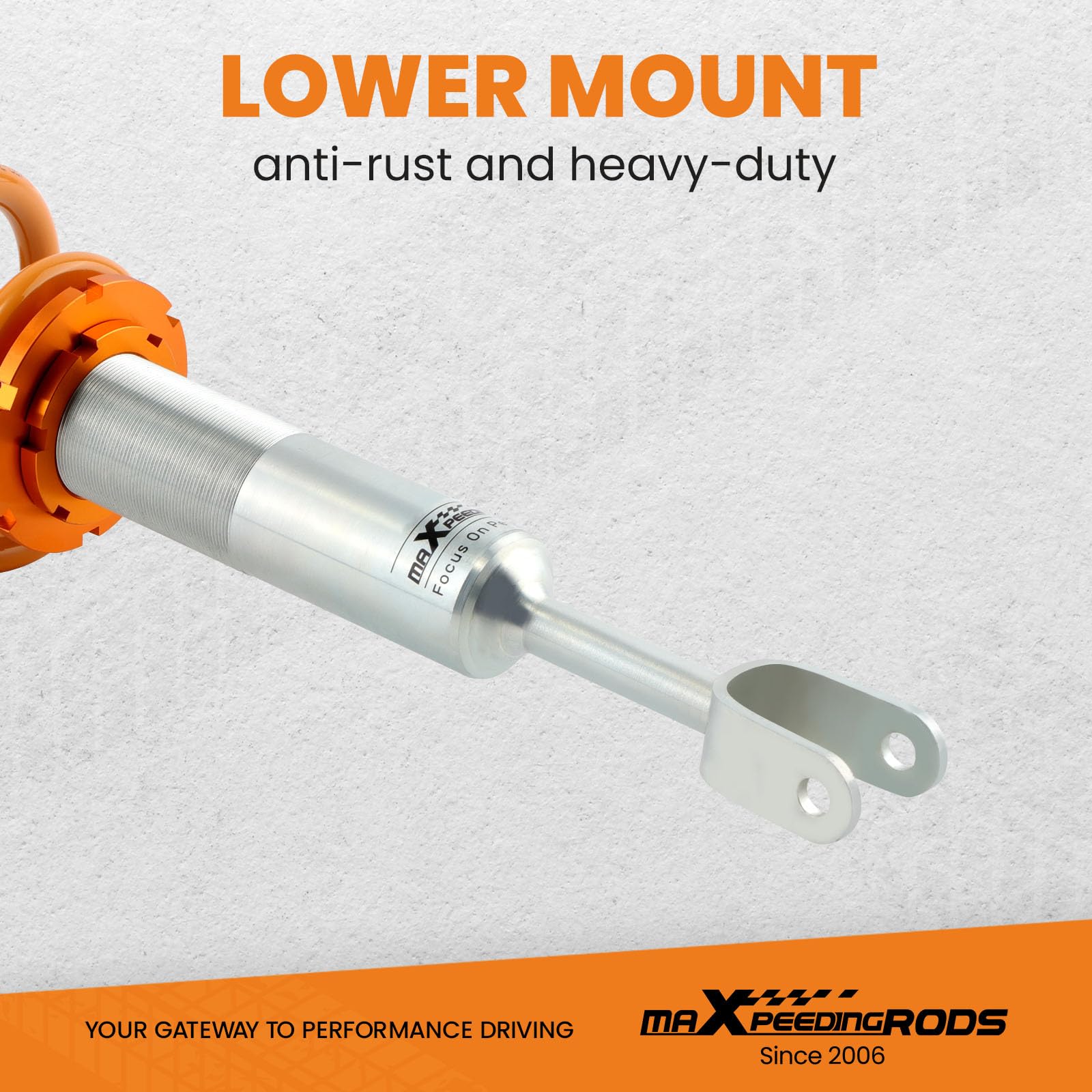 maXpeedingrods Coilovers Shock Absorbers for Audi A4 B6/for B7 8E 2WD for Quattro 2001-2008 Adjustable Height