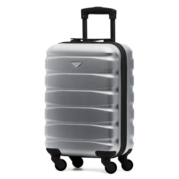 Flight Knight Set of 3 Lightweight 4 Wheel ABS Hard Case Suitcases Cabin & Hold Luggage Options Approved for Over 100 Airlines Including easyJet, British Airways, Ryanair, Jet2 & Many More