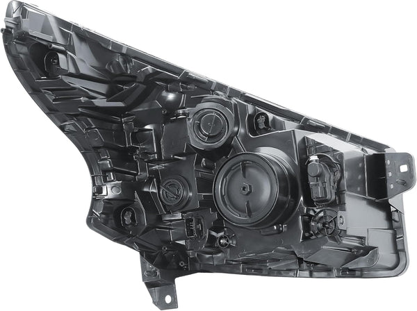 LONGLING Replacement Driver Right Side O/S Headlight Head Lamp Electric Adjustment with DRL 6 pins for Vauxhall Vivaro 2014-2019