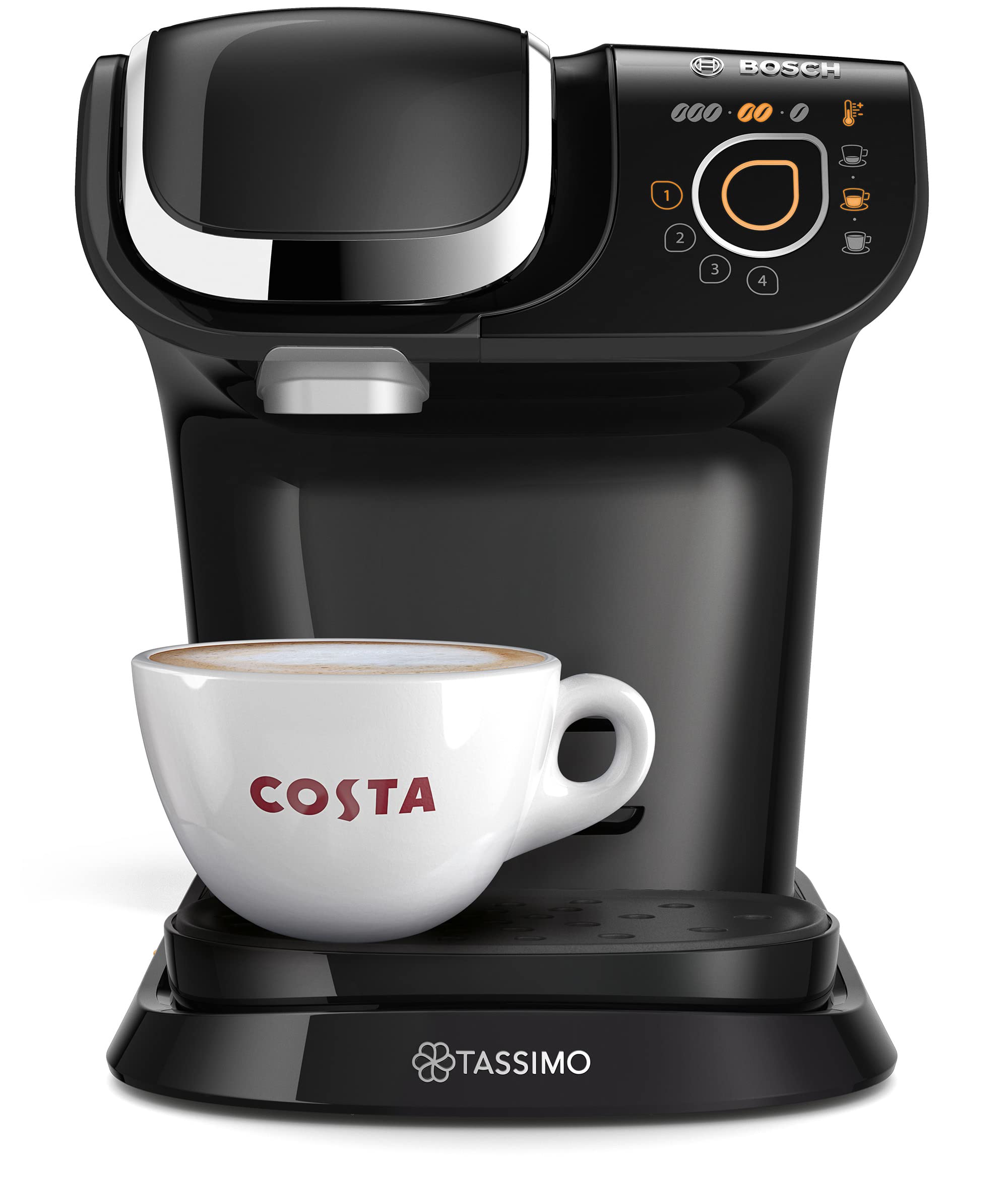 Tassimo My Way 2 TAS6507GB Tassimo Pod Coffee Machine, Cream