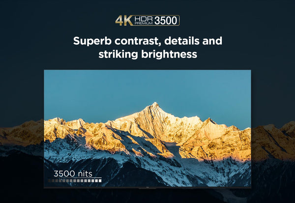 TCL 75Q6C-UK QD-Mini LED TV, 4K HDR Premium 1000nits, Smart TV Powered by Google TV (Dolby Vision IQ & Atmos, Onkyo 2.1 Sound System, 144Hz Motion Clarity Pro, 2025 New Model)