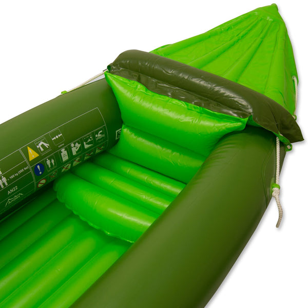 Andes Inflatable/Blow Up Two Person Kayak/Canoe With Paddle Water Sports