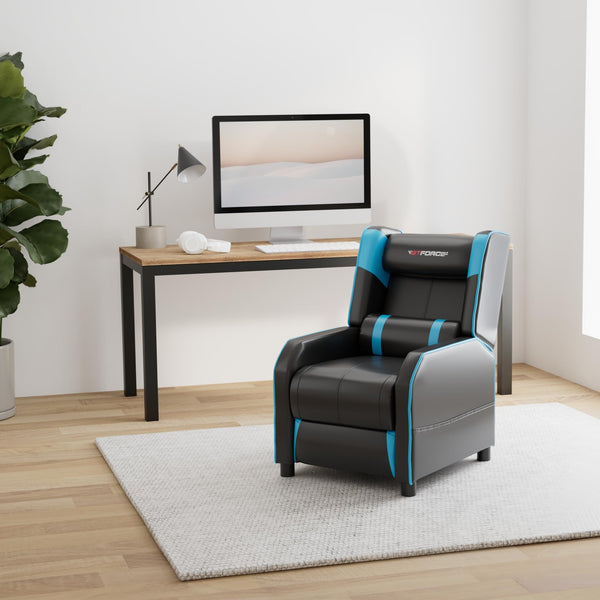 GTFORCE RANGER X FAUX LEATHER GAMING SEAT RECLINER ARMCHAIR SOFA RECLINING CINEMA CHAIR