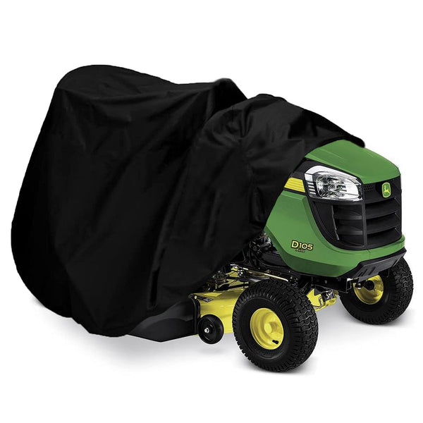 Indeed BUY Riding Lawn Mower Cover, Waterproof Tractor Cover Fits Decks up to 54",Heavy Duty 420D Polyester Oxford, Durable, UV, Water Resistant