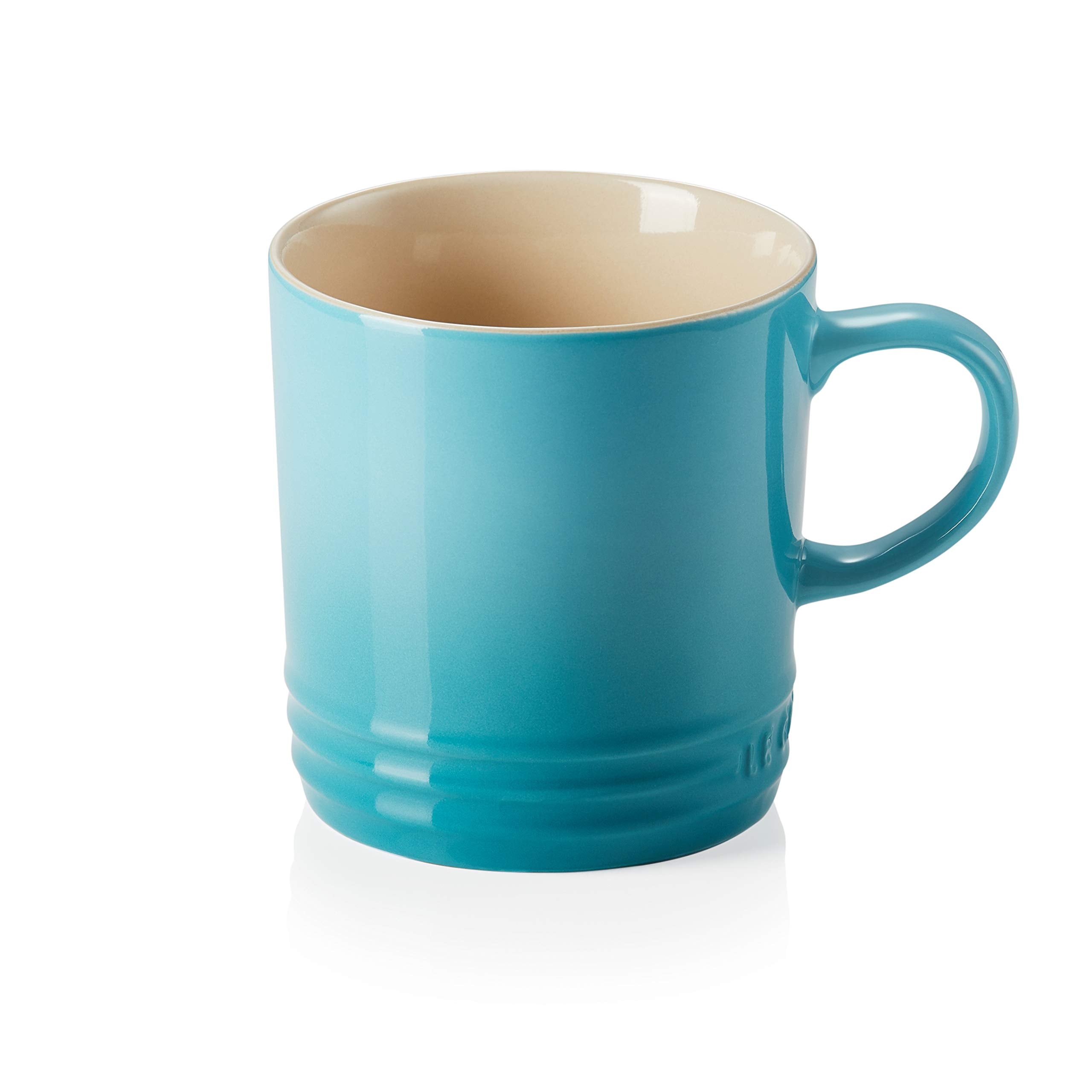 Le Creuset Stoneware Grand Mug, 400ml, Deep Teal, 70304406420002