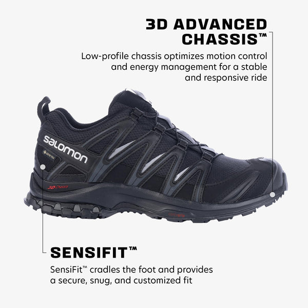 SALOMON Men's Xa Pro 3D Gore-tex Trail Running Shoes