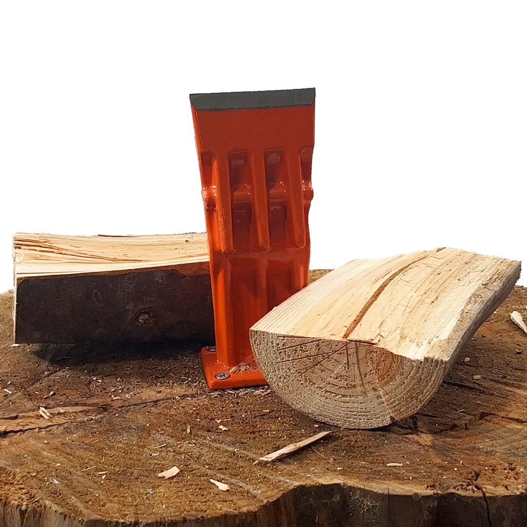 FOREST MASTER USAB 7" Manual Log Splitter for Firewood and Kindling Split with Ease - Small to Medium Logs - Compact and Portable - Ductile Cast Iron