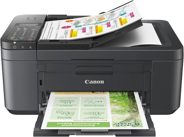 Canon PIXMA TR4755i Wireless Colour 4-in-1 Inkjet Photo Printer - A4 Print, Copy, Scan, Fax, Wi-Fi - ADF, Auto 2 Sided-Print - PIXMA Print Plan Compatible - Suitable for Home Office Print