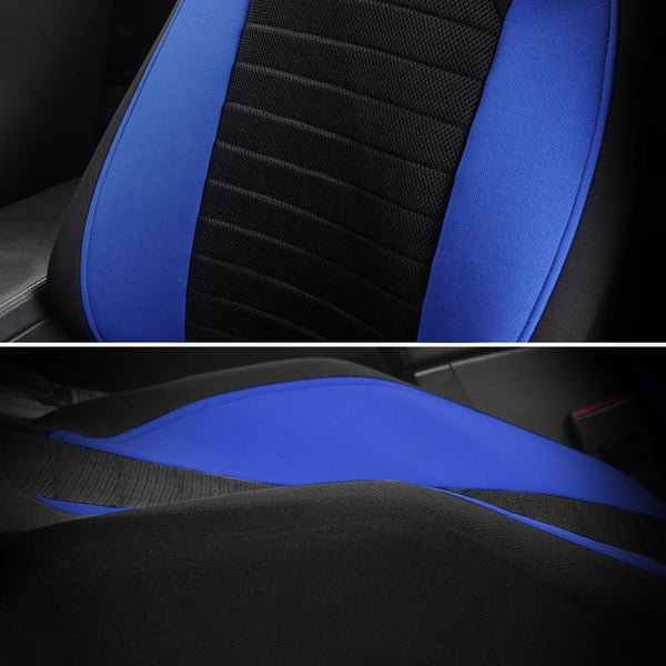 AUTOYOUTH Car Seat Covers Simple Bucket Style Universal Front Pair Fit for Car Truck SUV Van Seat Covers Car Seat Protector, Beige