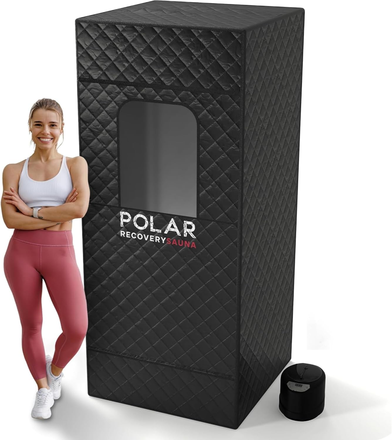 Polar Recovery Award-Winning Sauna by Polar Recovery (6FT) - Premium Portable Steam Sauna for Recovery/Sauna Pod for Home Steam Sauna