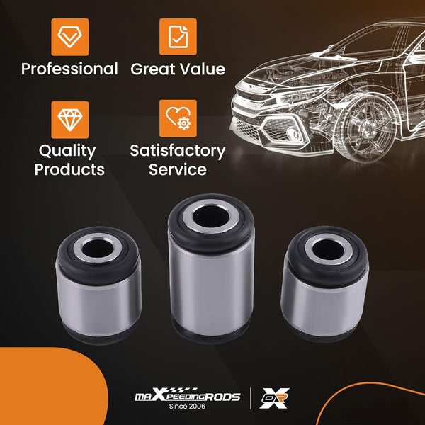 maXpeedingrods Rear Watts Linkage Bushes Kit RGX100960 x2 +RGW100020 for LandRover Discovery 2