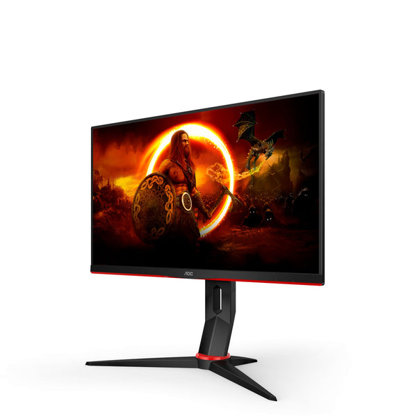 AOC Gaming 25G3ZM/BK - 24.5" 240Hz FHD Monitor, 0.5ms MPRT, FreeSync Premium (1920x1080, HDMI 2.0 x 2, DisplayPort 1.2 x 1, Headphone out (3.5mm)) black/red