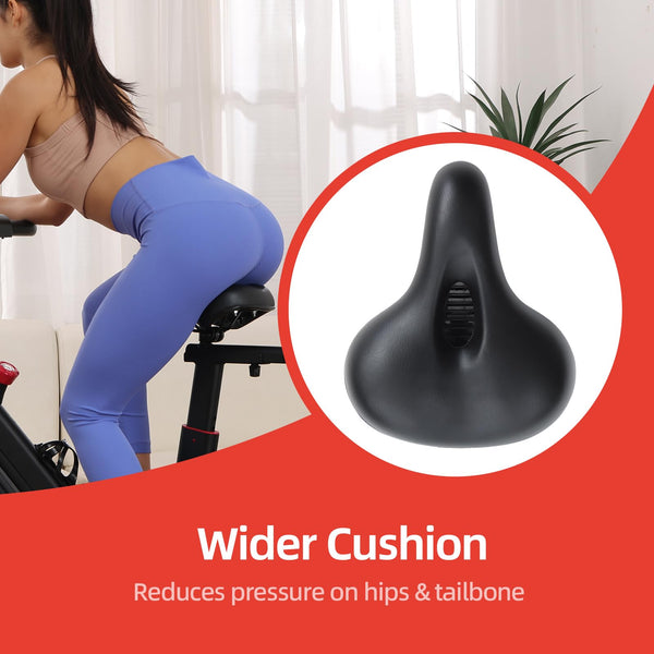 Bluearth Self-Powered-Fan Exercise Bike with Dynamic LED Light Effects, Pro Livestreaming Classes, Smart Exclusive App, 300 LBS Magnetic Resistance Indoor Stationary Cycling Workout Bike for Home