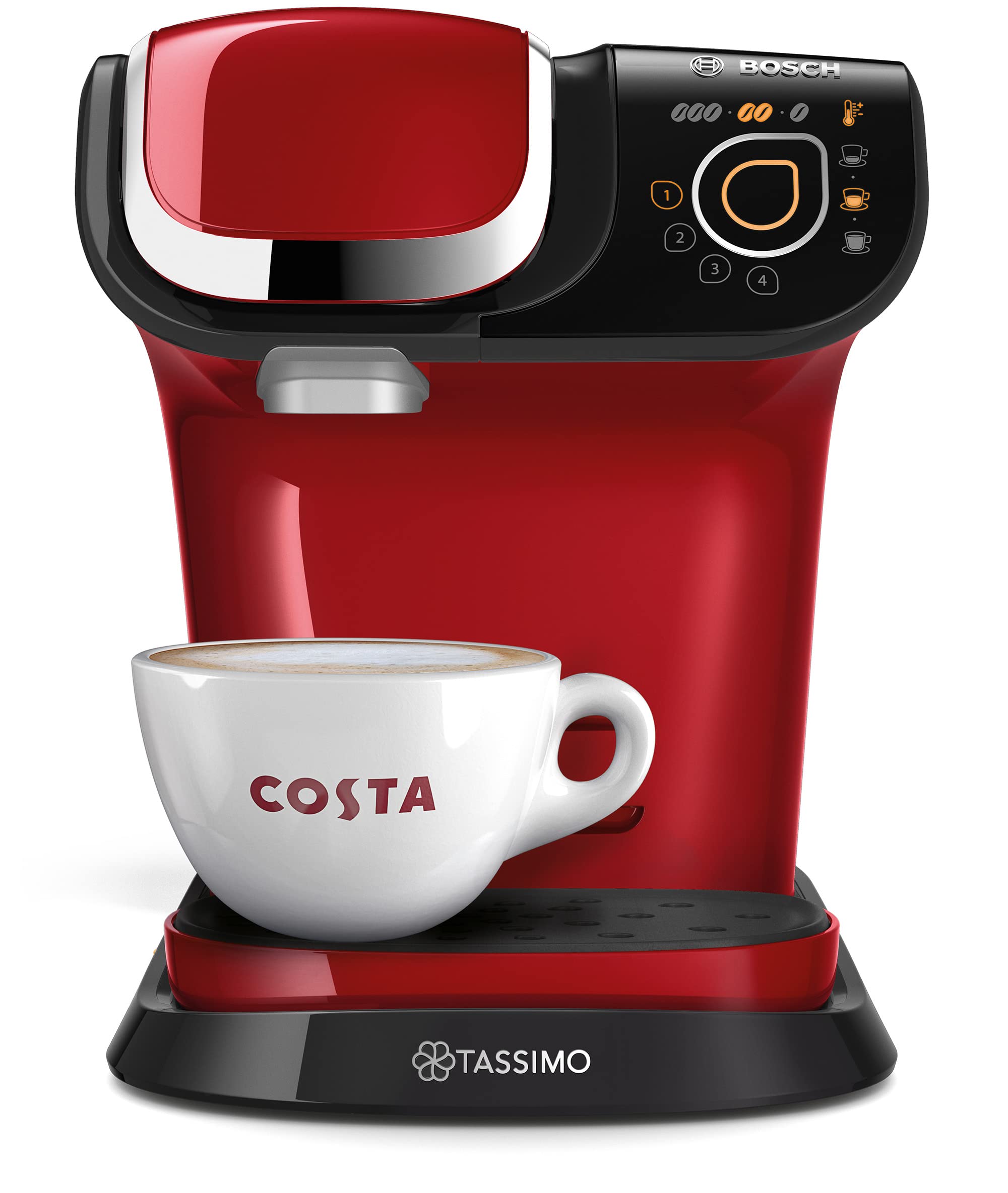 Tassimo My Way 2 TAS6507GB Tassimo Pod Coffee Machine, Cream
